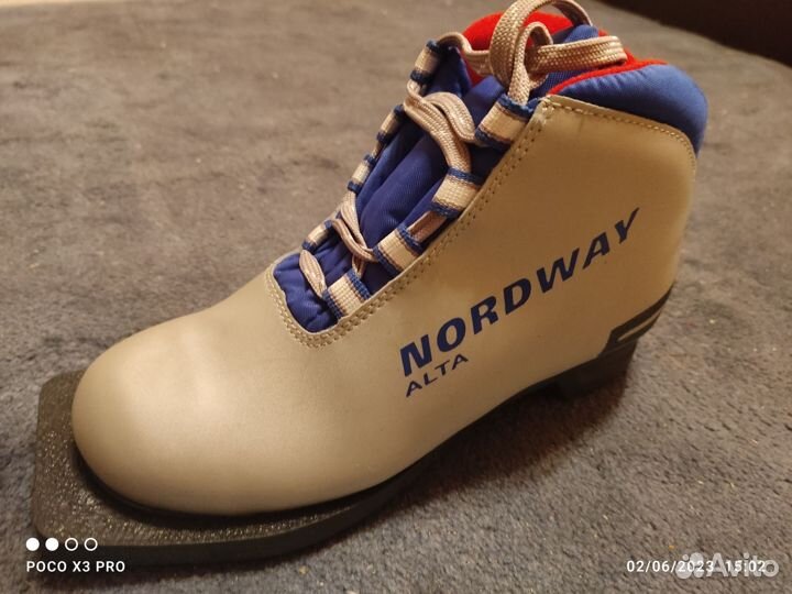 Ботинки для беговых лыж детские Nordway Alta