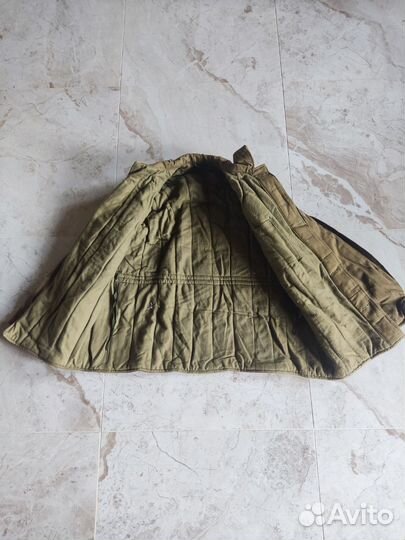 Телогрейка ватная с подкладкой байка