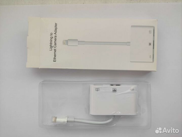 Переходник lightning to ethernet camera adapter