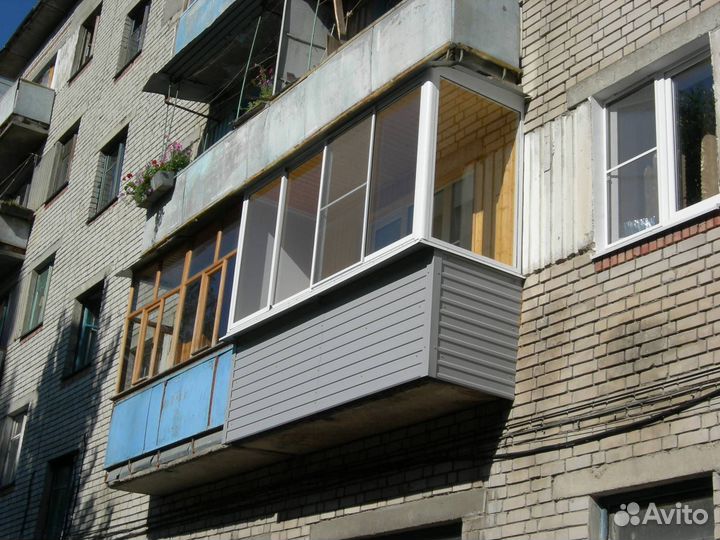 Балкон в пятиэтажный дом