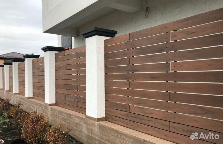 Террасная доска из дпк 3D