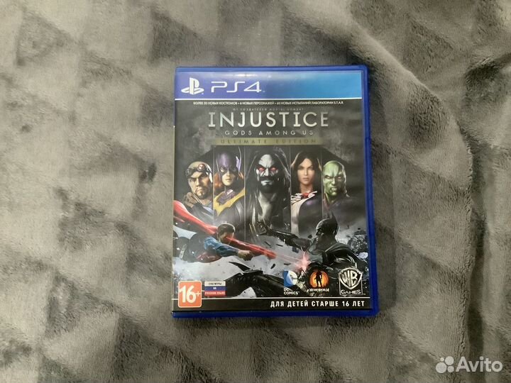 Игра для приставки playstation 4 Injustice