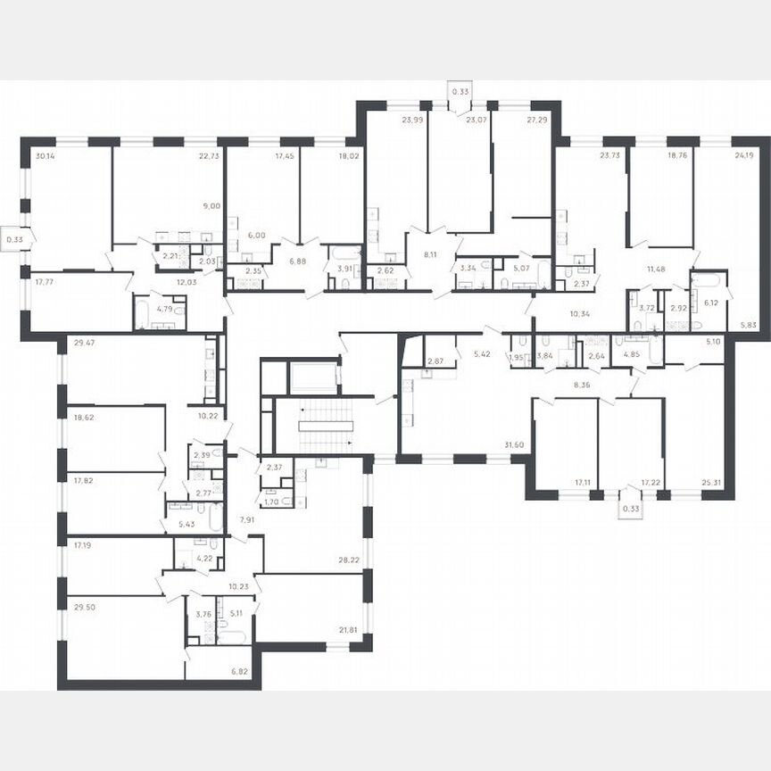 3-к. квартира, 138,8 м², 3/3 эт.