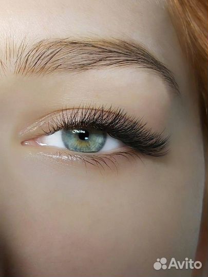 Наращивание ресниц/ оформление бровей/ ламинирован