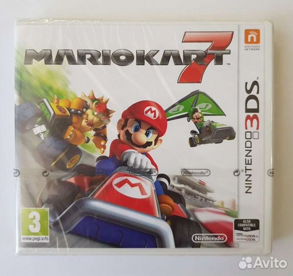 Nintendo 3DS. Mario Kart 7. (NEW)