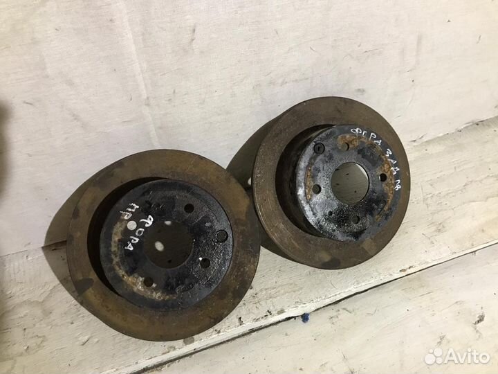 Диск тормозной задний Chery Fora