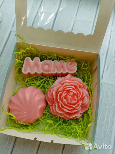 Мыло ручной работы. Подарок на день матери