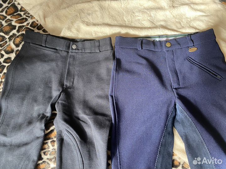 Брюки для конного спорта и шлем