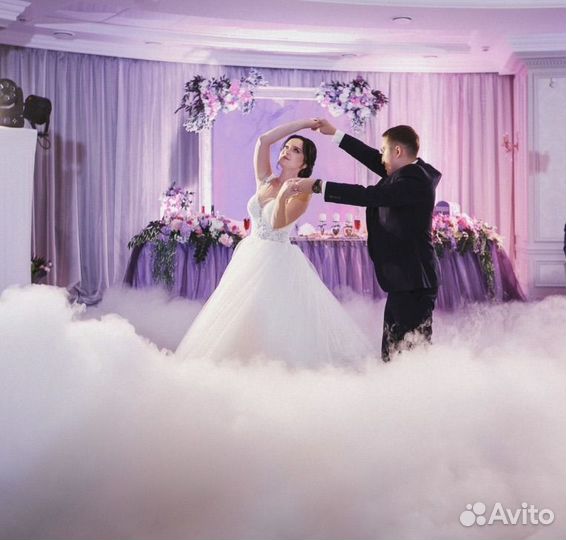 Холодные фонтаны на свадьбу Тяжелый дым