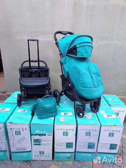 Коляска новая babalo изумруд (Стиль)