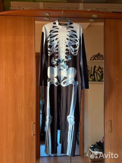 Костюм Скелета на Хэллоуин женский