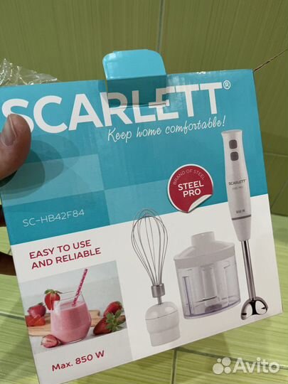 Блендер погружной Scarlett SC 850W