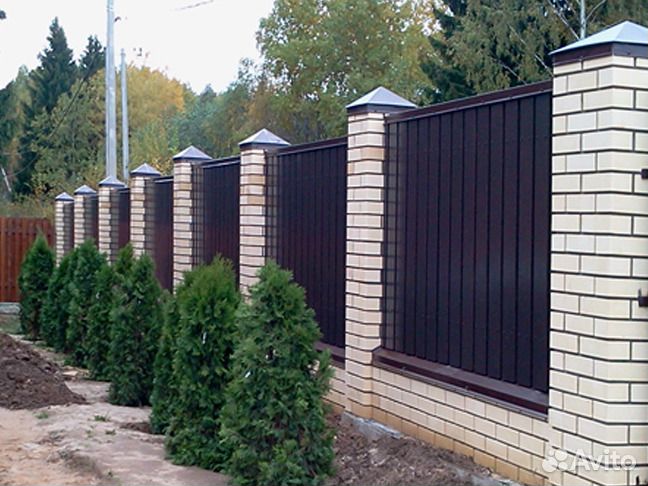 Профнастил для заборов