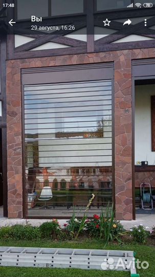 Рольставни для террас и беседок