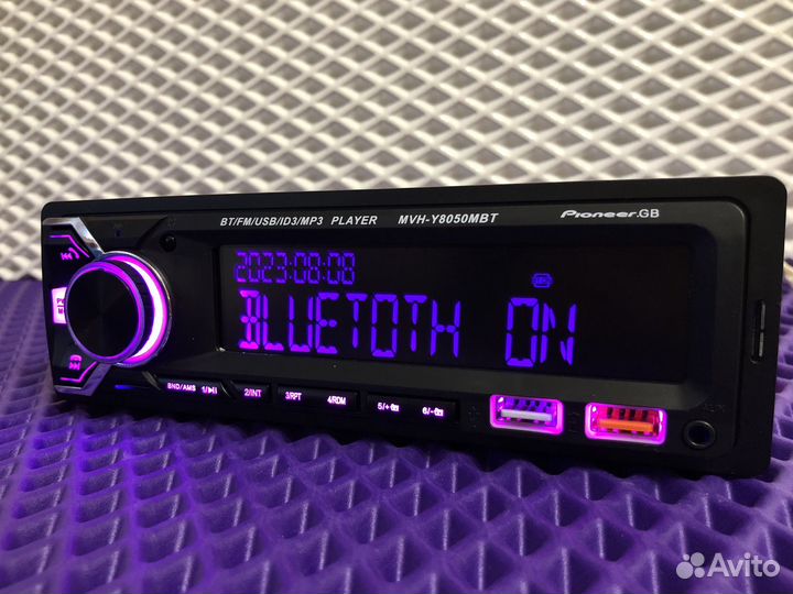 Магнитола Pioneer с блютусом