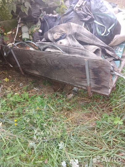 Мотоплуг с прицепом