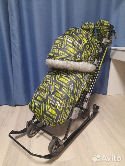 Детские санки коляска