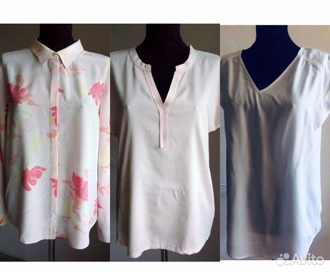 3 блузки Pure, Joseph, Esprit