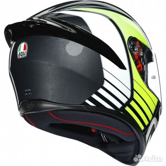 Agv K1 E2205 Power Grey Green Зеленый