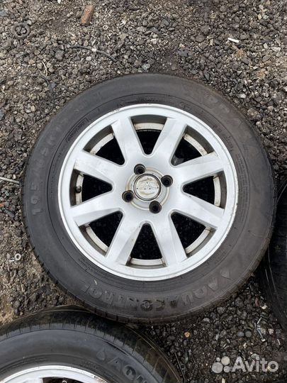 Колеса резина не очень р15 4 100 цо 60.1 рено