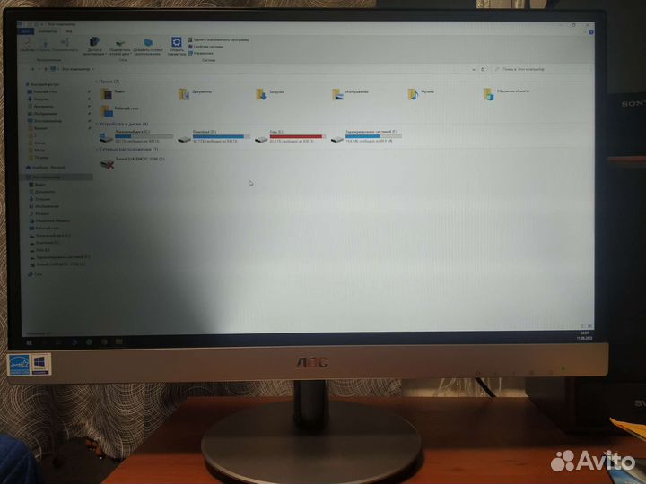 Неисправный монитор AOC i2269vwm/01