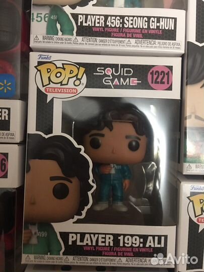 Колекция Фигурок Funko pop «Игра в кальмара»