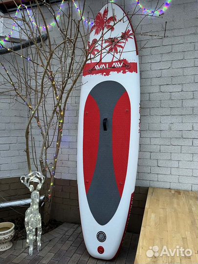 Надувная Sup доска (сапборд) Walaw красный