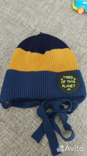 Шапка для мальчика демисезонная