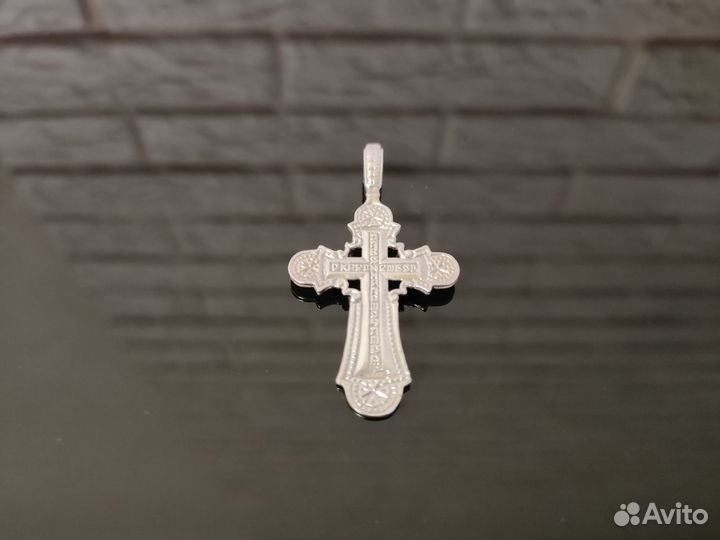 Крестик серебряный