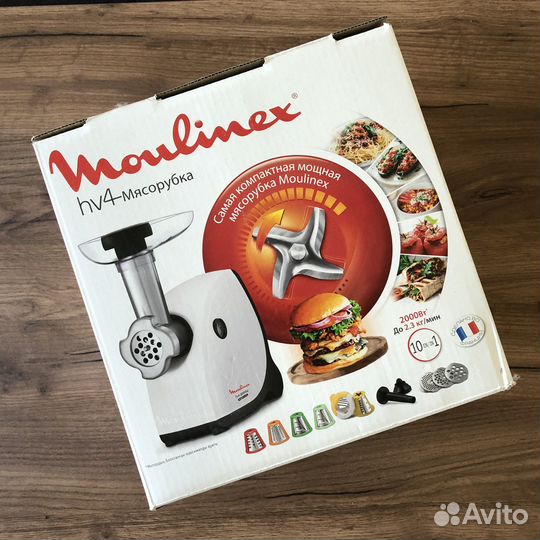 Электромясорубка Moulinex HV4 ME478138