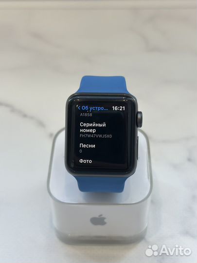 Часы apple watch 3 38 mm акм 95%