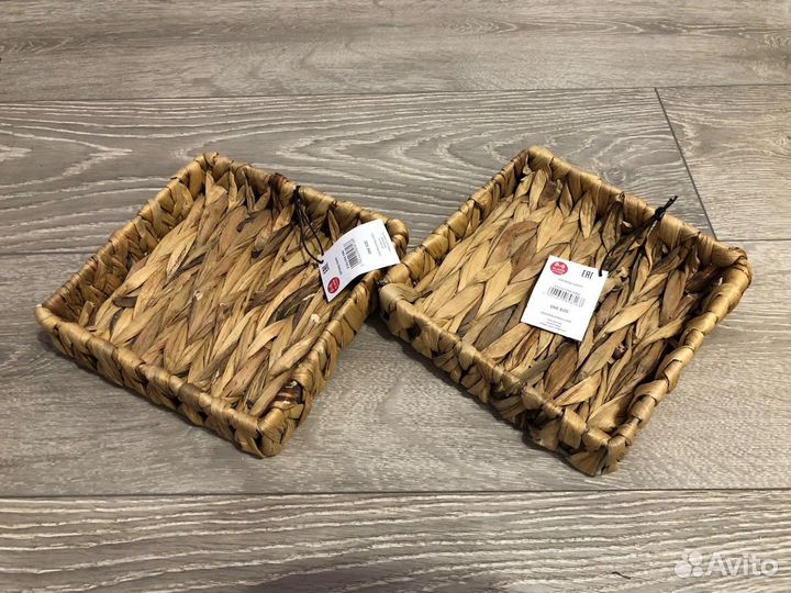 Новые плетеные корзины для дома из гиацинта