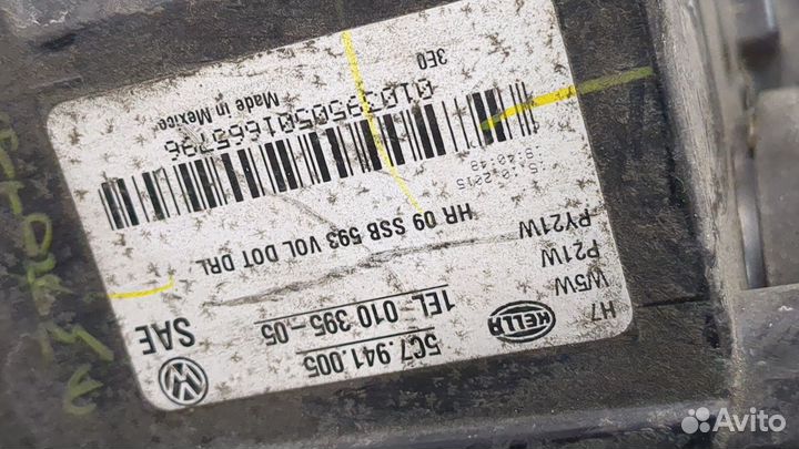 Фара (передняя) левая Volkswagen Jetta 6, 2016