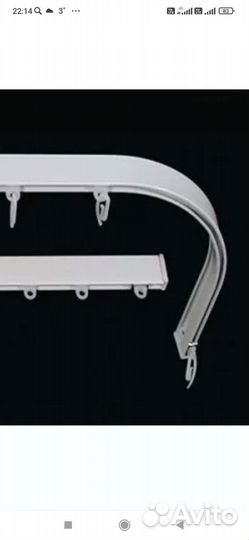 Карниз симпл алюминий