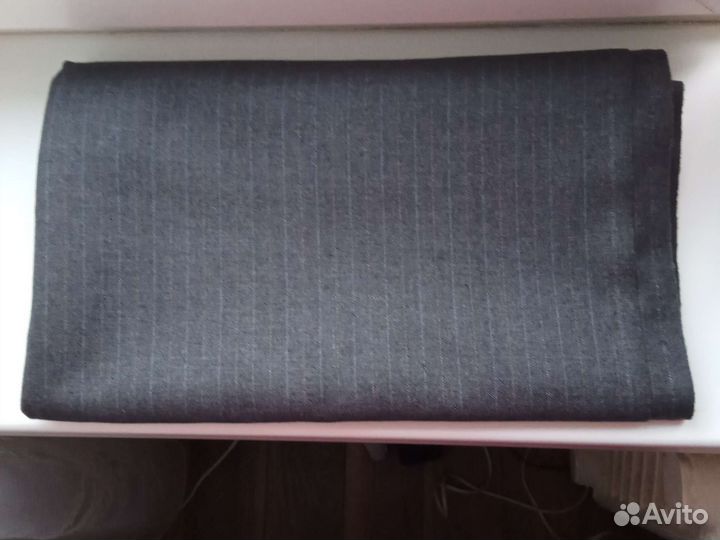 Ткань.Серая.Шерсть с лавсаном.О Оштрез.151*118