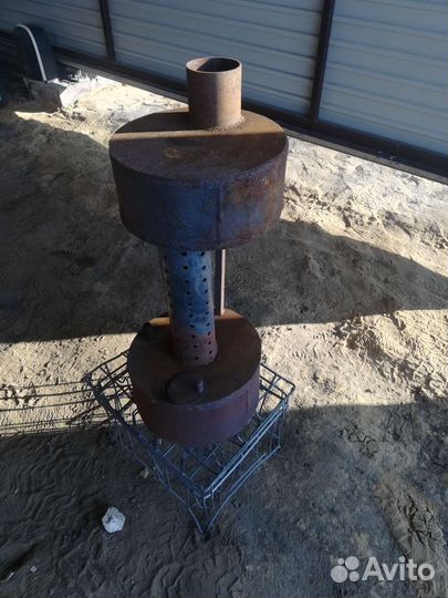 Печка на отработке бу