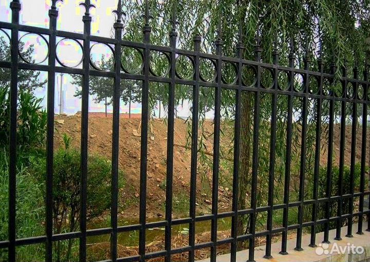 Заборы металлические Модель № 1271