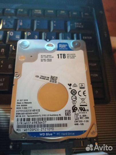 Жесткий диск для ноутбука 1 тб Hdd 2.5