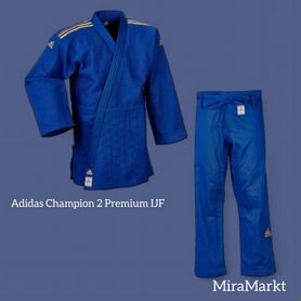 Кимоно для дзюдо Adidas champion 2. 160/170/190 см