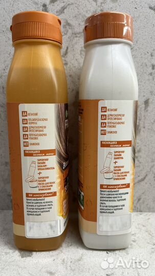 Шампунь и бальзам Garnier Frutis