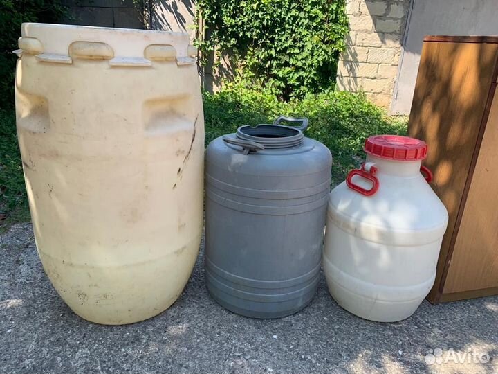 Бочки пластиковые для пидевых продуктов