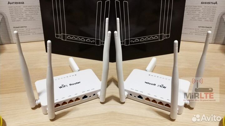 Роутер ZBT Модем 4G Безлимитный Интернет Комплект