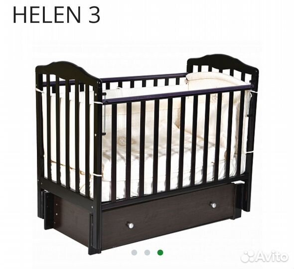 Детская кроватка с маятником