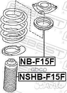 Пыльник амортизатора nissan juke 10- пер. nshbf