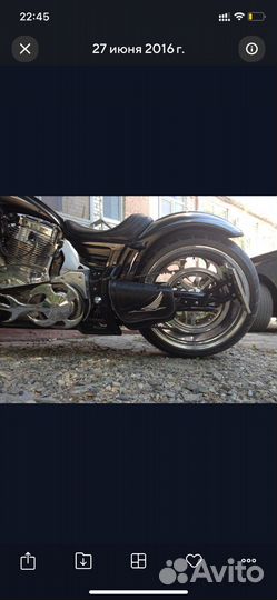Harley-Davidson Black Stork