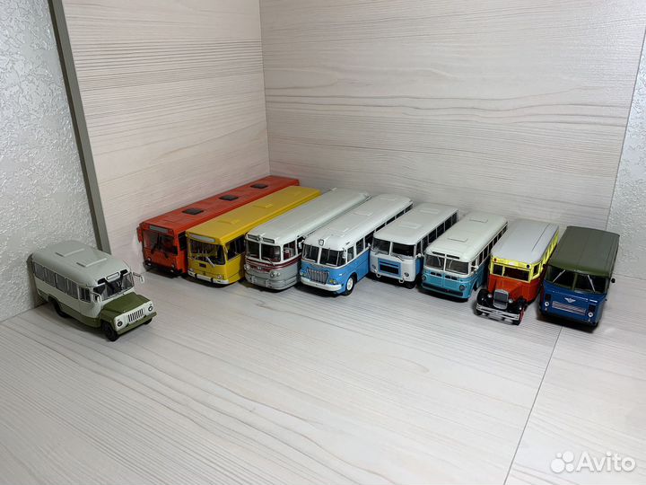 Коллекционые модели автобсов