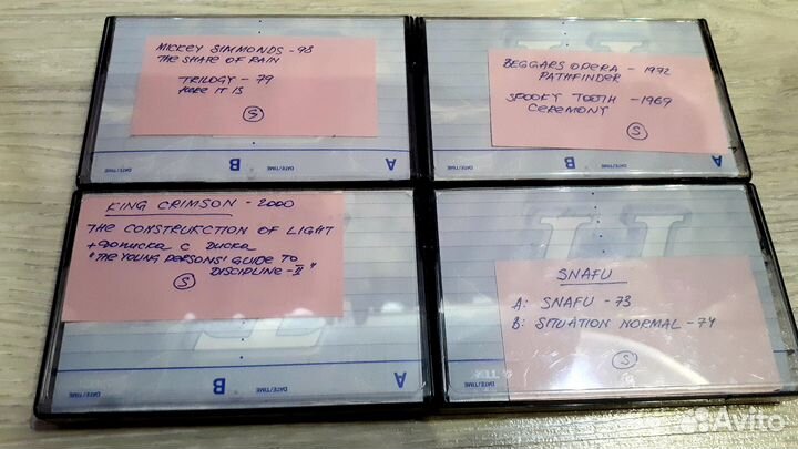 Аудиокассеты с записью TDK