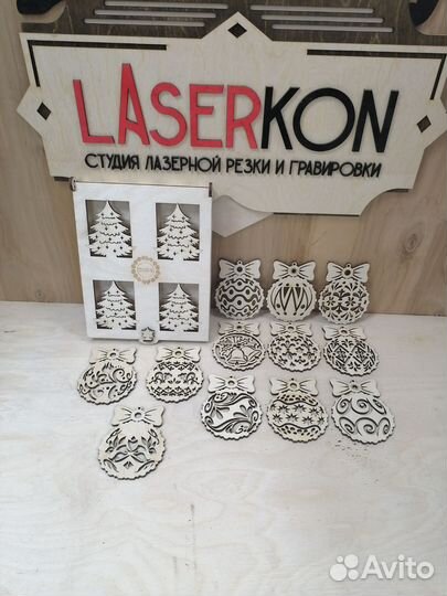 Лазерная резка и гравировка фанеры