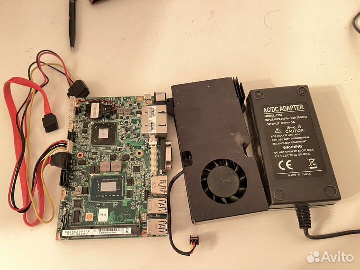 Плата с процессором i3-3217U Advatech MIO