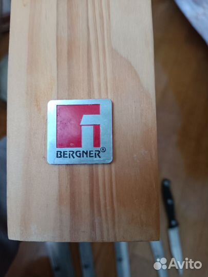 Новый набор ножей bergner на подставке